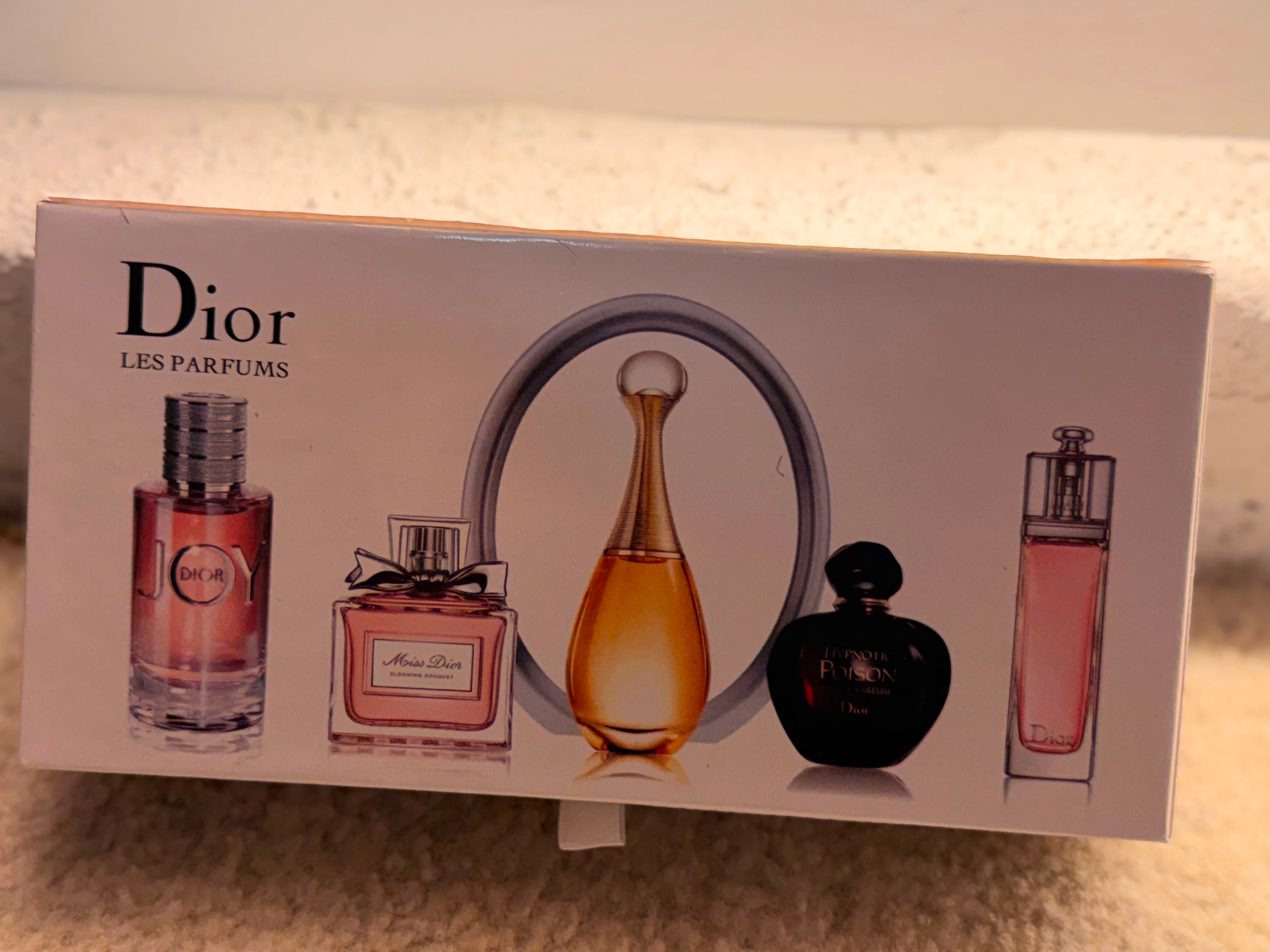 Dior perfume git set 5 piecesx7.5ml for women includes j’adore Dior, Dior poison, miss Dior etc gift idea