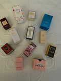 6 pieces assorted trendy miniatures perfume travel size of 5-10ml long lasting scents Dior Yves saint Laurent Armani Gucci daisy