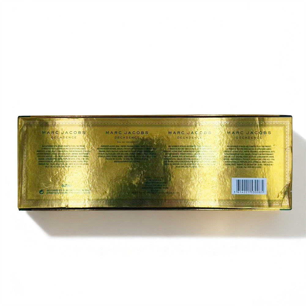 Marc Jacobs Decadence Miniatures EDP 25ml*4