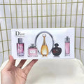 Dior perfume git set 4 piecesx7.5ml for women includes j’adore Dior, Dior poison, miss Dior etc gift idea