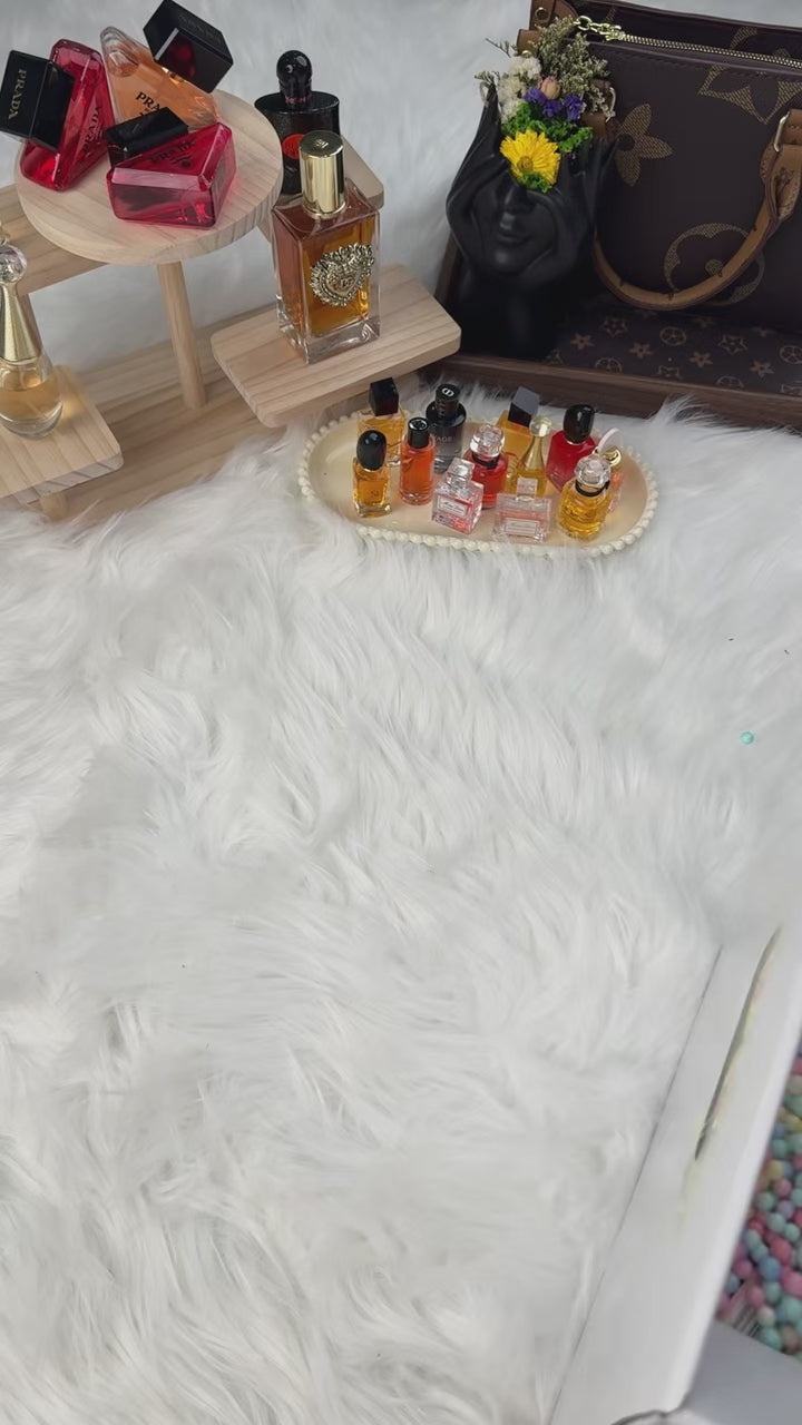 12 pieces assorted trendy miniatures perfume travel size